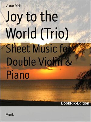 cover image of Joy to the World (Trio)